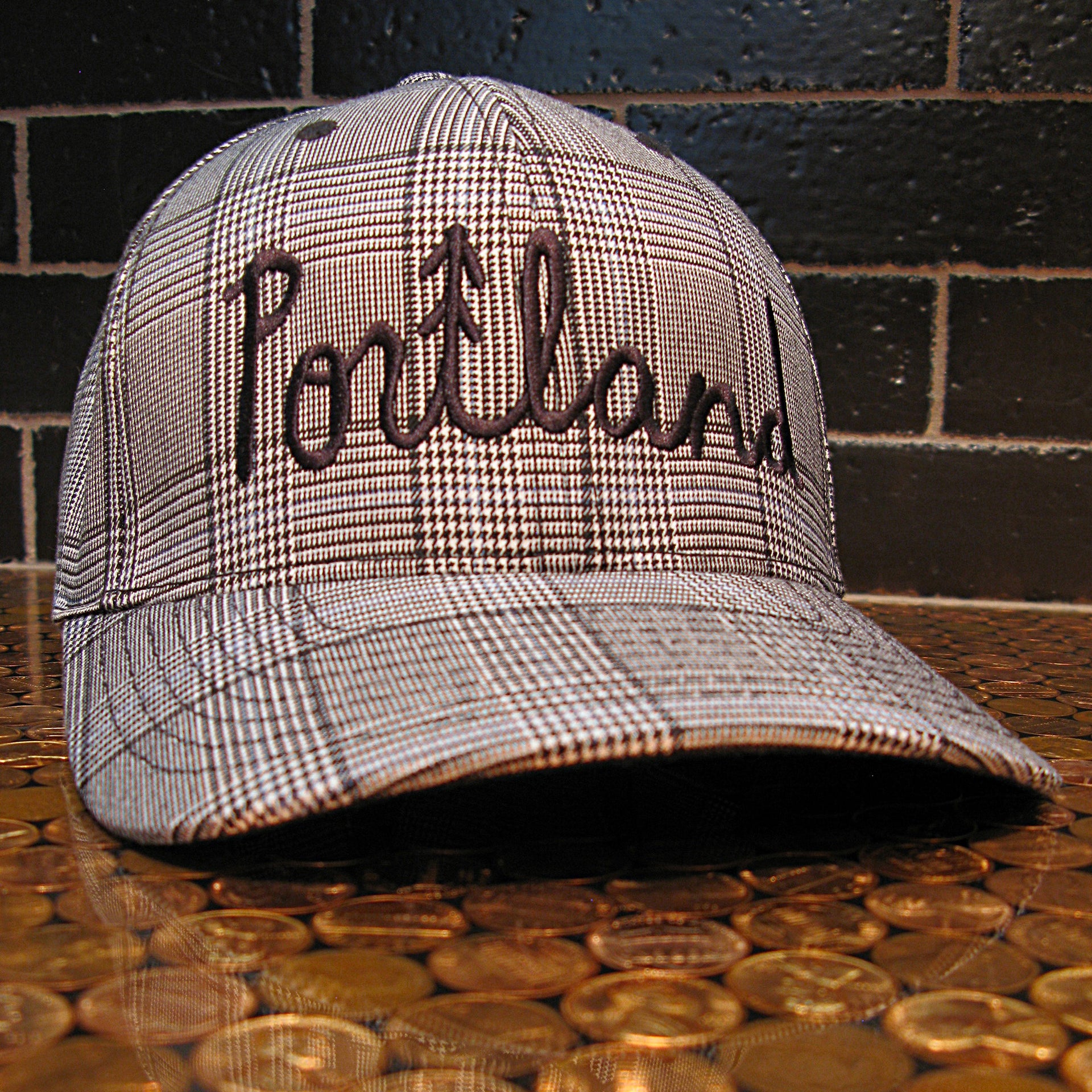 Portland Check Hat (Flex-Fitted)