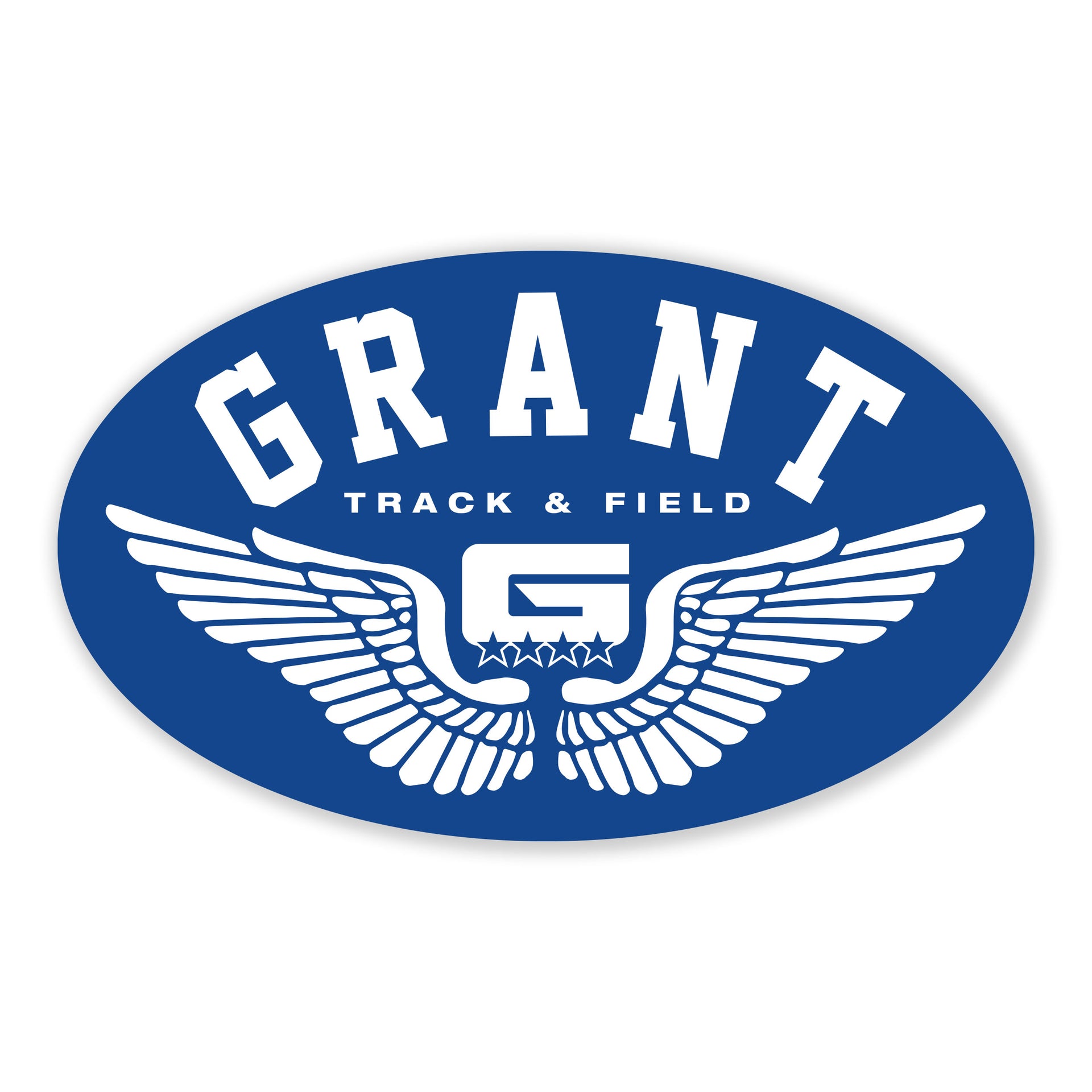 Grant Track Bumper Sticker