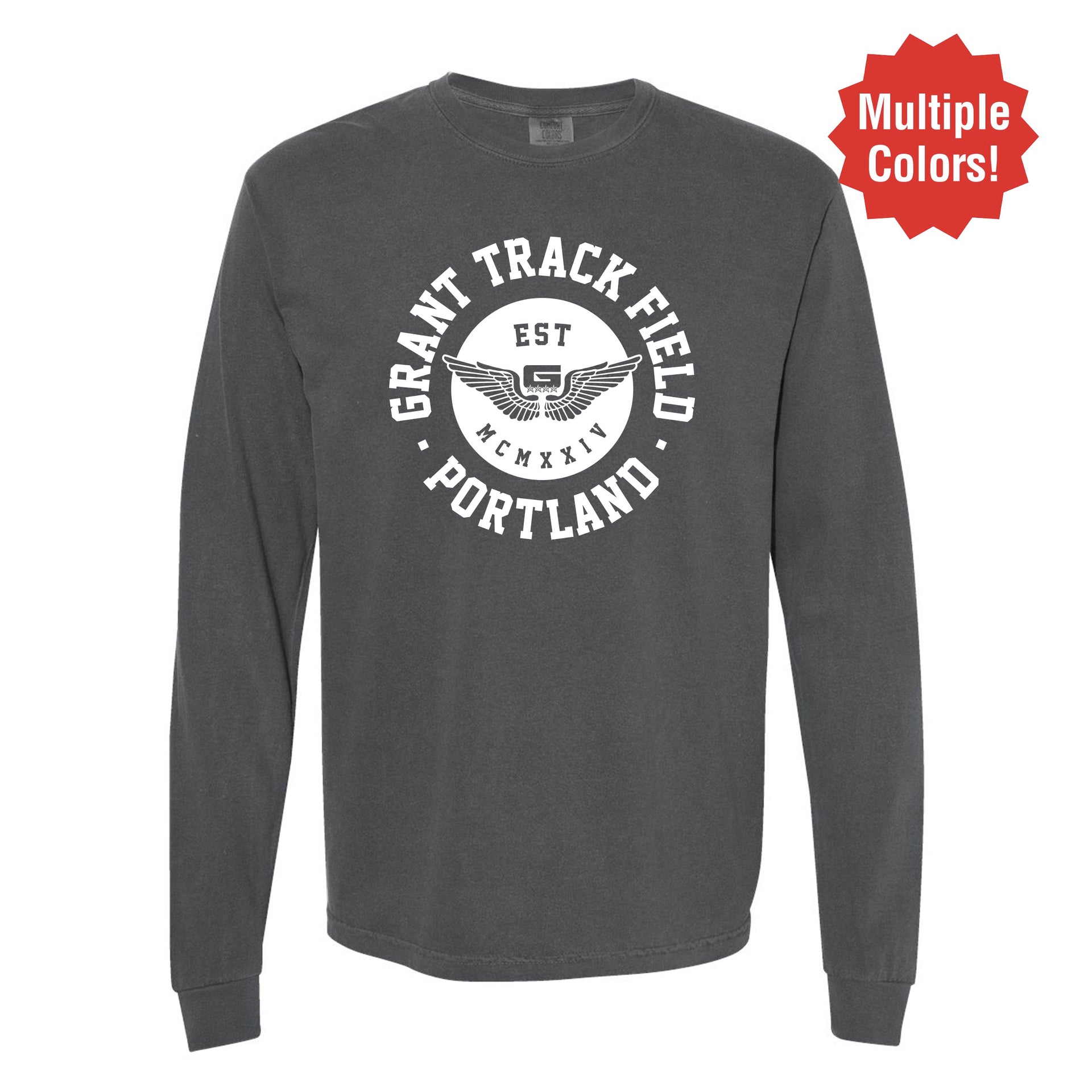 Grant Track Comfort Colors Long Sleeve Tee (Unisex)