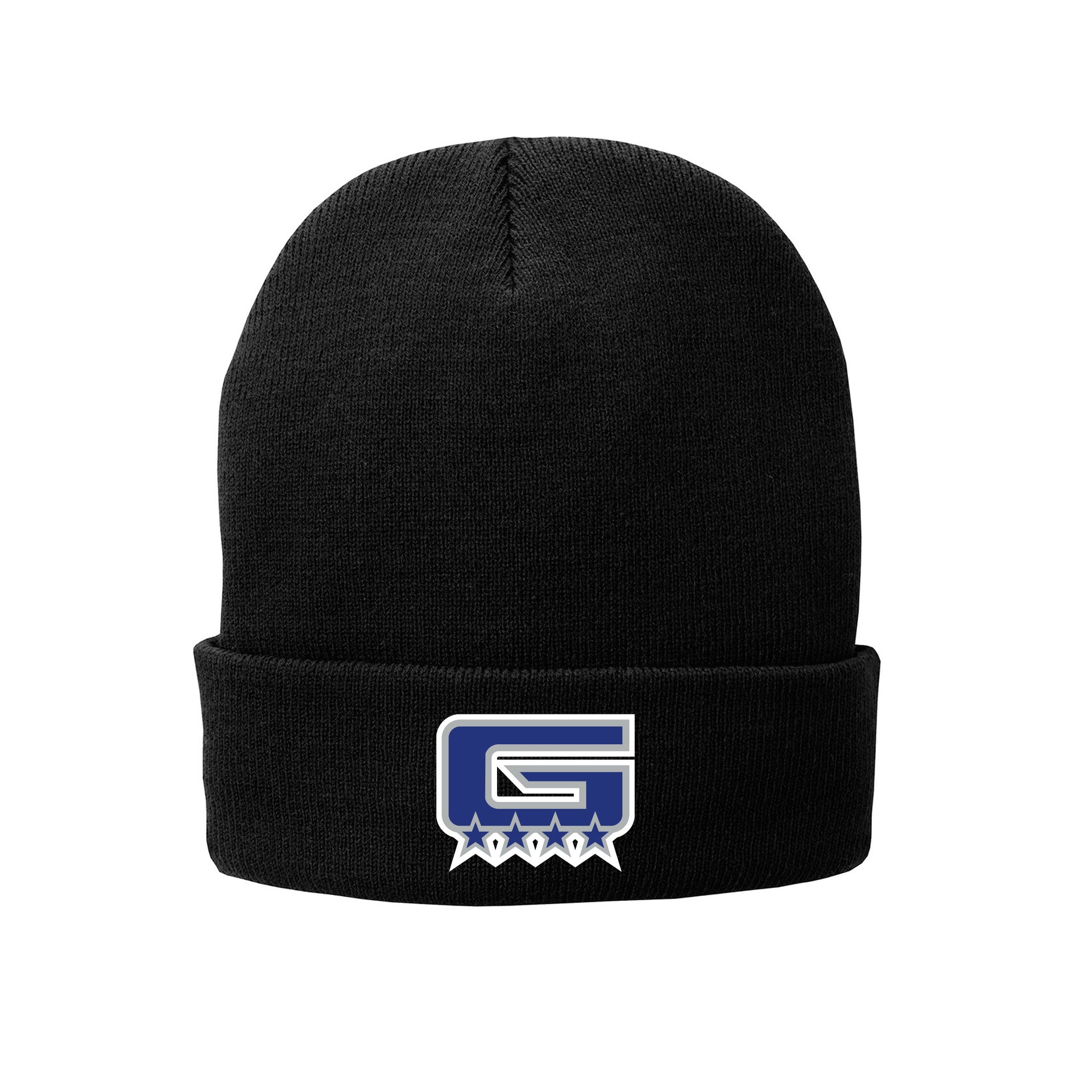 Grant Track Fleece-Lined Knit Beanie