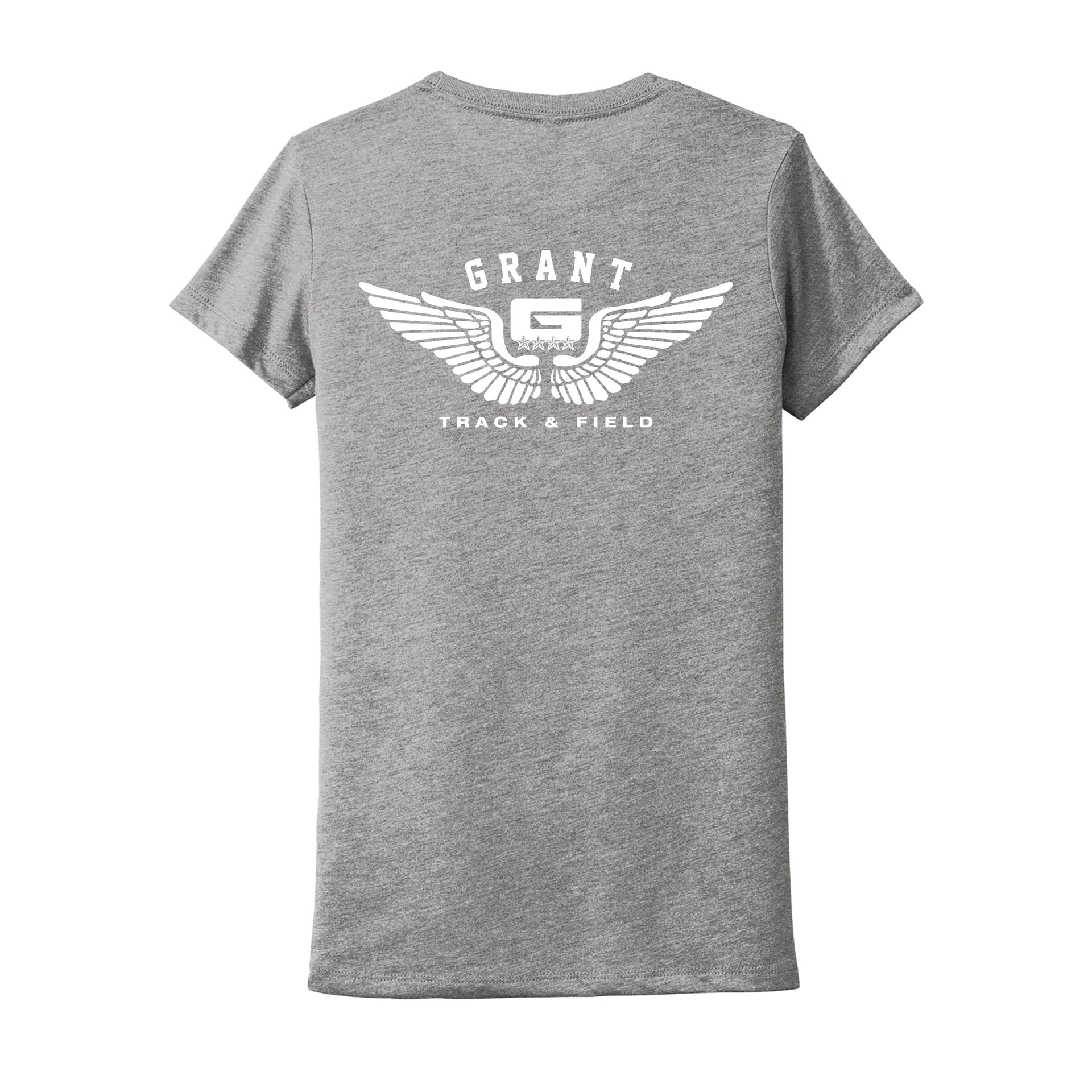 Grant Track Tri-Blend Tee (Ladies)