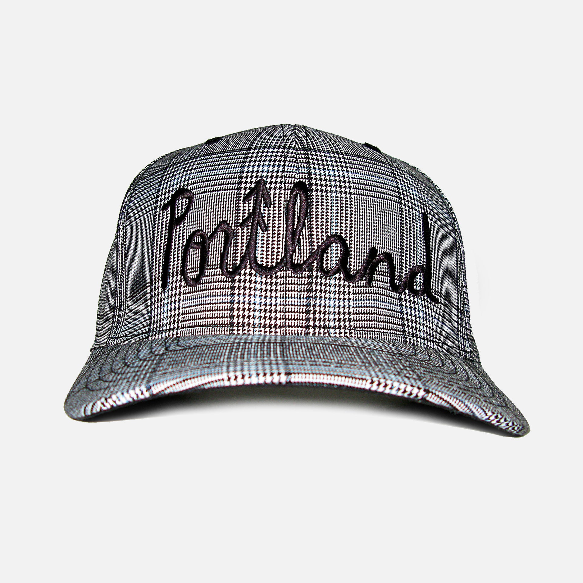 Portland Check Hat Wannabe Hipster – (Flex-Fitted)
